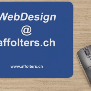 Mousepad «WebDesign @ affolters.ch»